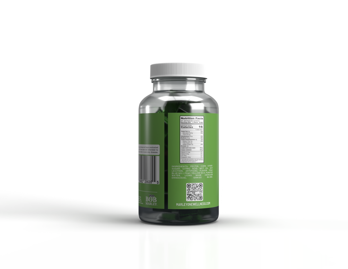 Lion's Mane & Ginkgo Biloba Gummies (30ct)
